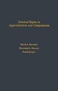 Selected Topics in Approximation and Computation
