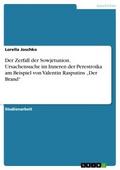Der Zerfall der Sowjetunion. Ursachensuche im Inne