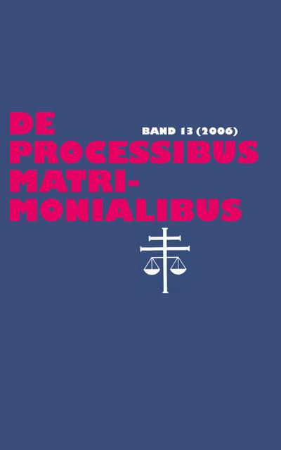 De processibus matrimonialibus