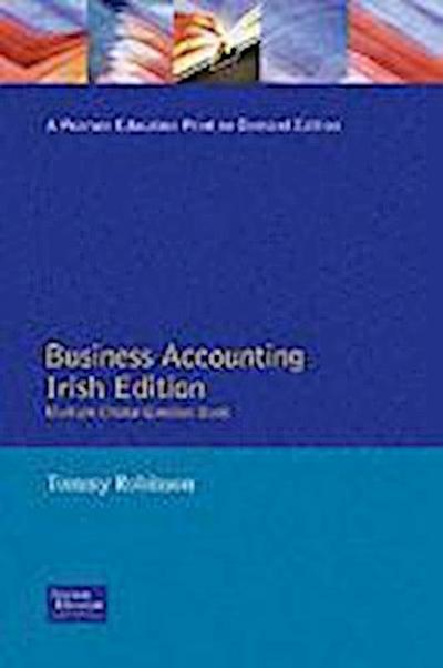 Business Accounting for Irish Students: A Foundation Course [Taschenbuch] by ...