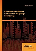 Gemeindenahes Wohnen für Menschen mit geistiger Be