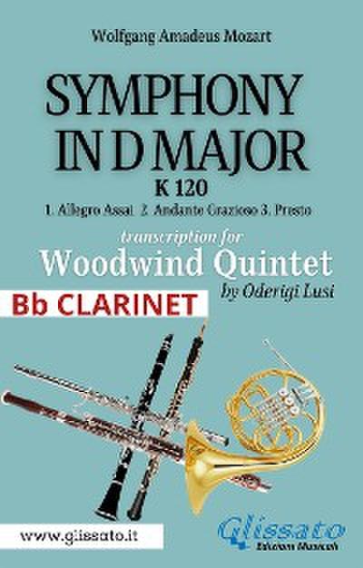 (Bb Clarinet) Symphony K 120 - Woodwind Quintet