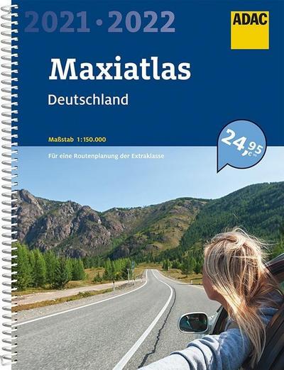 ADAC Maxiatlas Deutschland 2021/2022 1:150 000