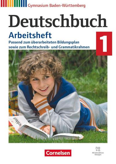 Deutschbuch Gymnasium Band 1: 5. Schuljahr. Baden-Württemberg - Bildungsplan 2016 - Arbeitsheft mit interaktiven Übungen online