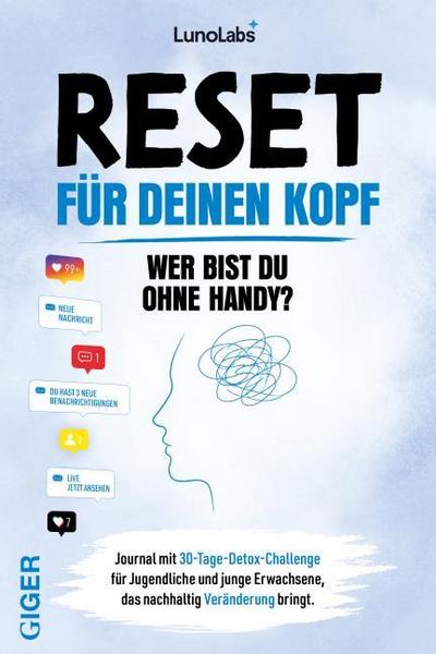 Journal Heft - Reset für deinen Kopf - Wer bist du ohne Handy?
