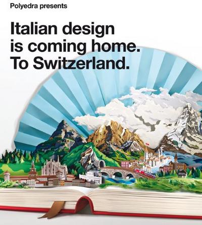 Italian design is coming home. To Switzerland