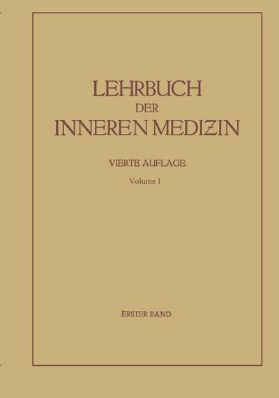 Lehrbuch der inneren Medizin
