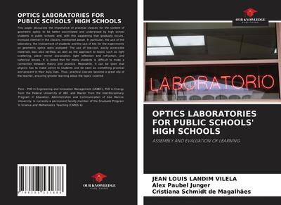 OPTICS LABORATORIES FOR PUBLIC SCHOOLS’ HIGH SCHOOLS