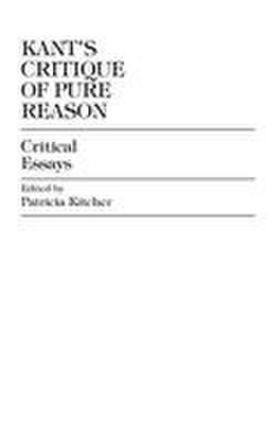 Kant’s Critique of Pure Reason