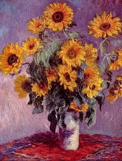 Lais Puzzle Claude Monet - Stilleben mit Sonnenblumen 100 Teile