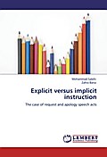 Explicit versus implicit instruction
