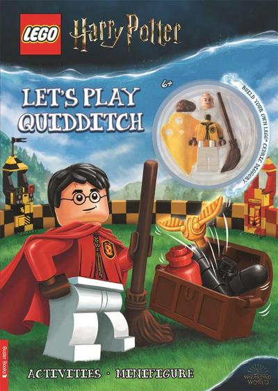 LEGO® Harry Potter(TM): Let’s Play Quidditch Activity Book (with Cedric Diggory minifigure)