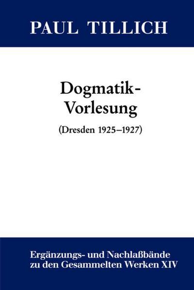 Dogmatik-Vorlesung