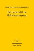 Die Universität im Mehrebenensystem