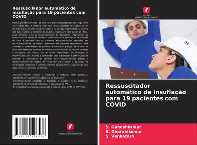 Ressuscitador automático de insuflação para 19 pacientes com COVID