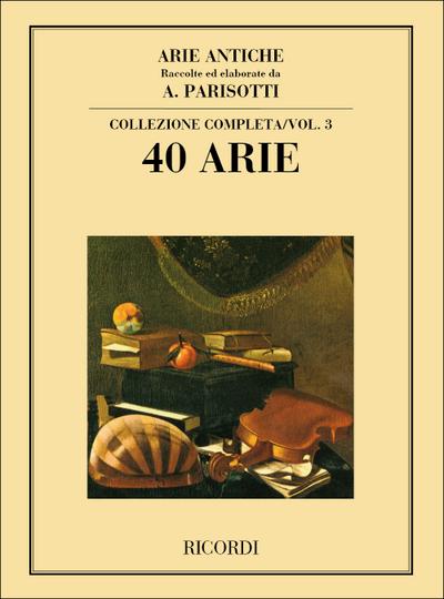 Arie antiche vol.3 a una voceper canto e pianoforte