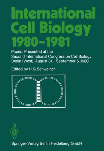 International Cell Biology 1980-1981