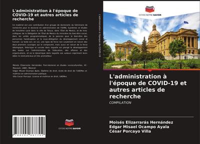 L’administration à l’époque de COVID-19 et autres articles de recherche