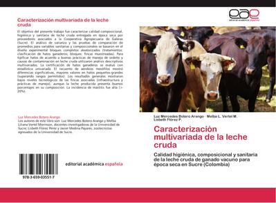 Caracterización multivariada de la leche cruda
