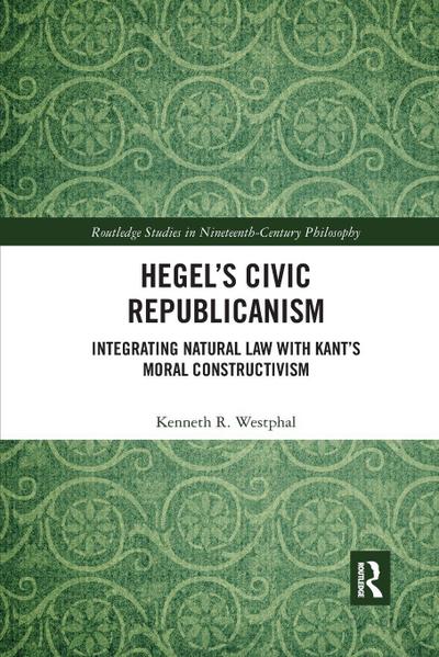Hegel’s Civic Republicanism