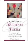 A Companion to Modernist Poetry
