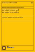 Verbraucherrecht und Verbraucherverhalten