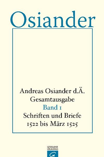 Schriften und Briefe 1522 bis März 1525