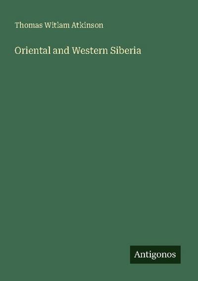 Oriental and Western Siberia