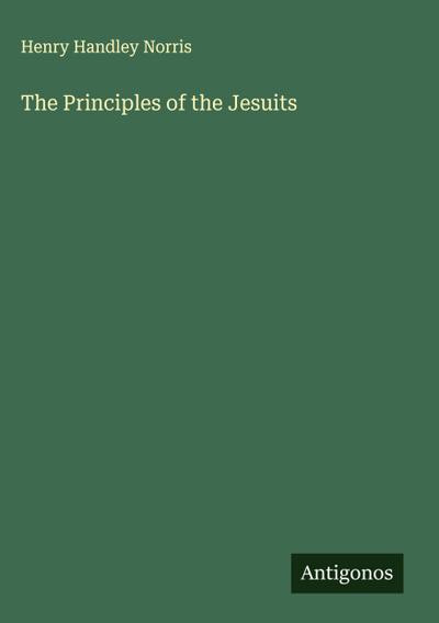 The Principles of the Jesuits