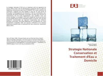 Strategie Nationale Conservation et Traitement d’Eau a Domicile
