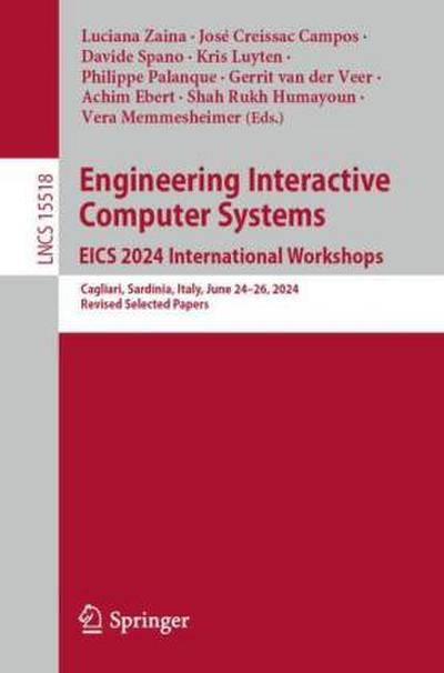 Engineering Interactive Computer Systems. EICS 2024 International Workshops
