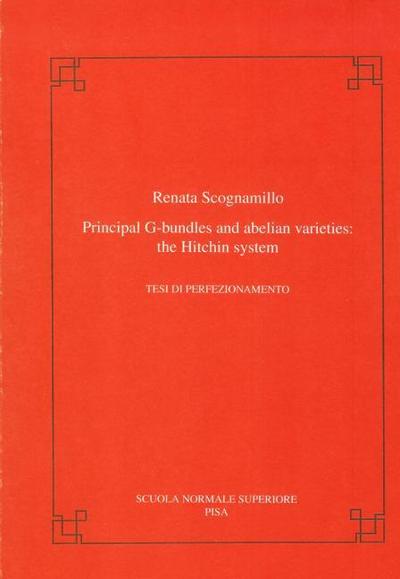 Principal G-bundles and abelian varieties: the Hitchin system