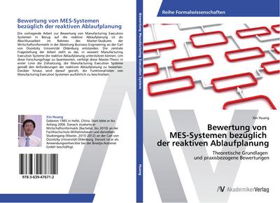 Bewertung von   MES-Systemen bezüglich   der reaktiven Ablaufplanung