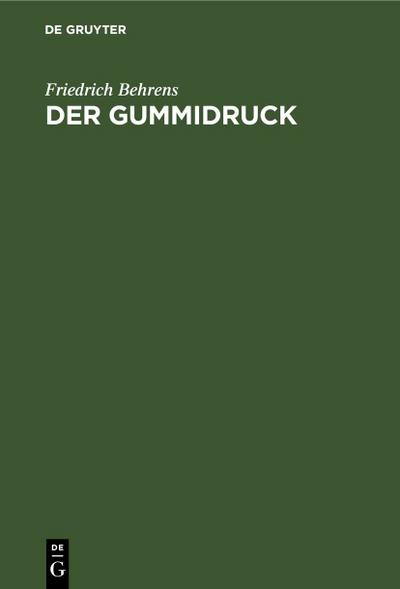 Der Gummidruck