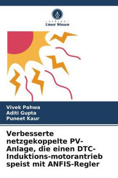 Verbesserte netzgekoppelte PV-Anlage, die einen DTC-Induktions-motorantrieb speist mit ANFIS-Regler