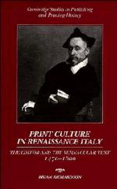 Print Culture in Renaissance Italy