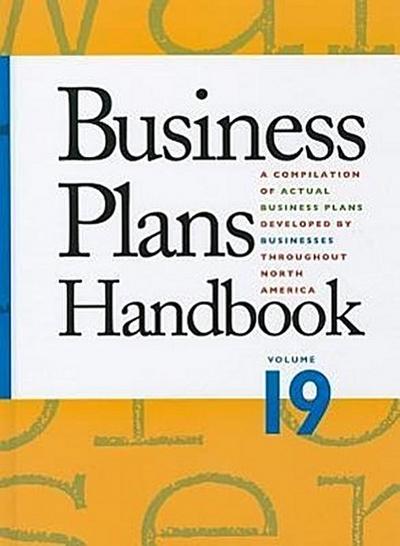 Business Plans Handbook