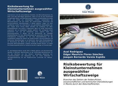 Risikobewertung für Kleinstunternehmen ausgewählter Wirtschaftszweige