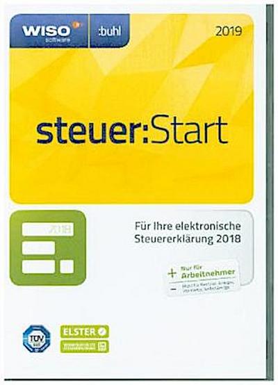 WISO steuer:Start 2019, 1 CD-ROM