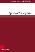 Sprache – Text – System