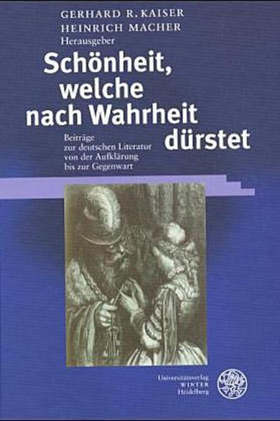 Schönheit, welche nach Wahrheit dürstet