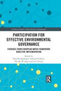 Participation for Effective Environmental Governance