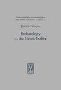 Eschatology in the Greek Psalter