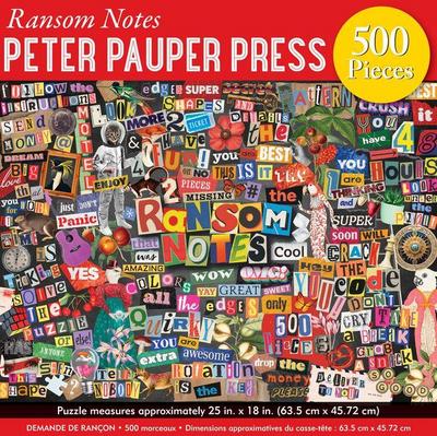 Ransom Notes 500-Piece Jigsaw Puzzle