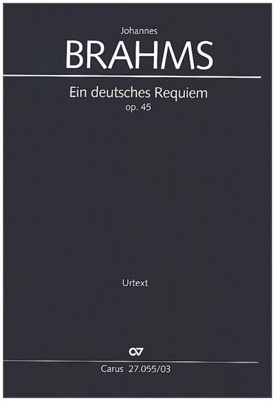 Ein deutsches Requiem (Klavierauszug)