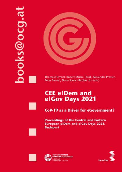 CEE eDem and eGov Days 2021
