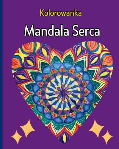 Mandala Serca - Kolorowanka