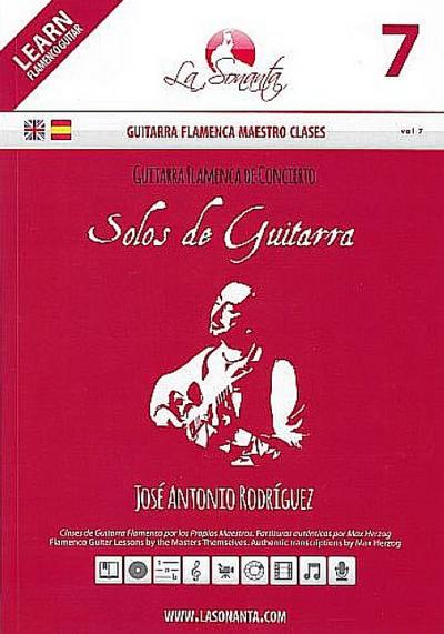 Guitarra Flamenca de Concierto - Solos de Guitarra (+DVD)for guitar/tab (sp/en)