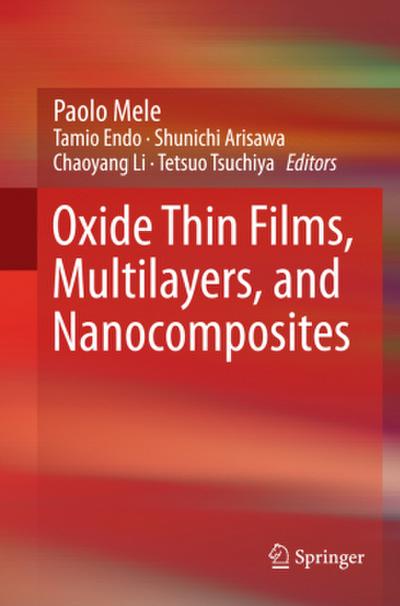 Oxide Thin Films, Multilayers, and Nanocomposites