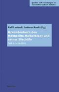 Urkundenbuch des Hochstifts Halberstadt und seiner
